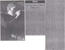 The Jesus and Mary Chain / Mazzy Star on Oct 22, 1994 [531-small]
