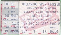 Def Leppard / Tesla on Dec 29, 1987 [628-small]