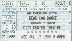 Dead Can Dance on Jul 17, 1996 [833-small]