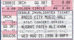 Nusrat Fateh Ali Khan on Aug 21, 1996 [838-small]