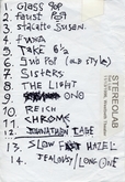 Stereolab / Blonde Redhead on Nov 13, 1996 [843-small]