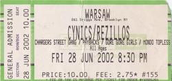The Rezillos / The Cynics on Jun 28, 2002 [865-small]