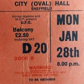 Ticket Stub, UFO / Girl on Jan 28, 1980 [548-small]