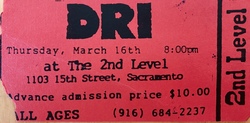 D.R.I. on Mar 16, 1989 [706-small]
