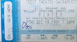 Pixies / Pere Ubu on Dec 19, 1991 [767-small]