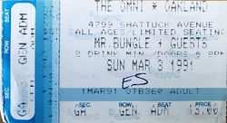 Mr. Bungle / Deli Creeps on Mar 3, 1991 [783-small]