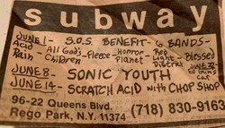 Scratch Acid / Chop Shop on Jun 14, 1985 [309-small]