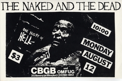 The Naked and the Dead on Aug 12, 1985 [329-small]