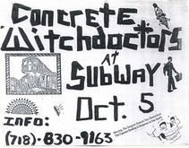 Concrete Witchdoctors on Oct 5, 1985 [413-small]