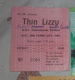Thin Lizzy and Sweet Savage on Feb 20, 1982 [633-small]