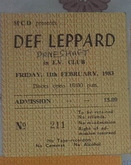 DEF LEPPARD on Feb 11, 1983 [659-small]