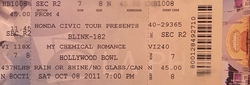 "Honda Civic Tour" / blink-182 / My Chemical Romance / Matt and Kim on Oct 8, 2011 [541-small]