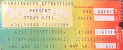 Stray Cats on Aug 23, 1982 [579-small]