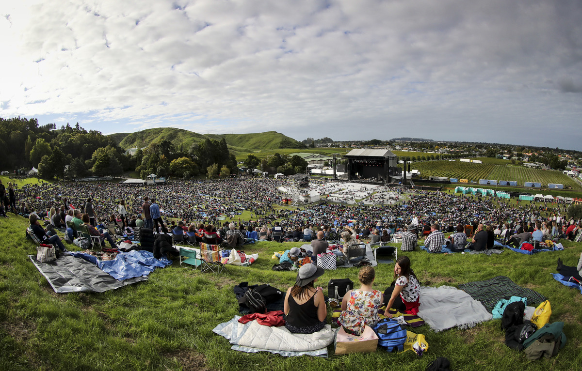 Concert History of Mission Estate Winery Napier City, Hawke's Bay, New