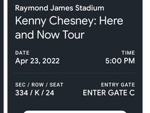 Kenny Chesney / Dan and Shay / Old Dominon / Carley Pearce on Apr 23, 2022 [746-small]