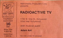 Adam Ant / Devo on Dec 16, 1982 [802-small]