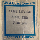 Lene Lovich / Swinging Madisons on Apr 13, 1983 [882-small]