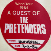 The Pretenders / The Alarm on Mar 8, 1984 [888-small]