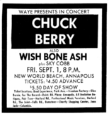 Chuck Berry / Wishbone Ash / Sky Cobb on Sep 1, 1972 [174-small]