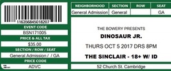 Easy Action / Dinosaur Jr. on Oct 5, 2017 [332-small]