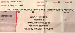 Metallica / Volbeat / Local H / Mix Master Mike on May 19, 2017 [342-small]