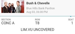 Bush / Chevelle / The Dead Deads / Black Map on Aug 3, 2016 [348-small]