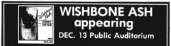 Wishbone Ash / Foghat / Camel on Dec 13, 1974 [739-small]