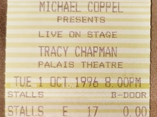 Tracy Chapman on Oct 1, 1996 [758-small]