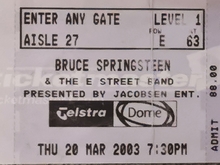 Bruce Springsteen & The E Street Band on Mar 20, 2003 [761-small]
