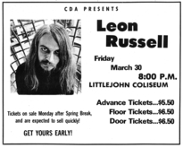 Leon Russell on Mar 30, 1973 [978-small]