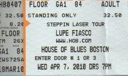 Lupe Fiasco / Dosage / B.o.B on Apr 7, 2010 [419-small]