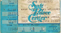 Iron Maiden / Twisted Sister on Dec 13, 1984 [380-small]