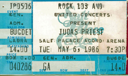 Judas Priest on May 6, 1986 [399-small]