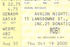 Moby on Oct 19, 2000 [440-small]