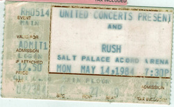 Rush / Gary Moore on May 14, 1984 [400-small]
