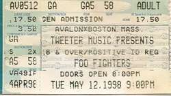 Foo Fighters / Rocket from the Crypt on May 12, 1998 [459-small]