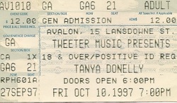 Tanya Donelly on Oct 10, 1997 [460-small]