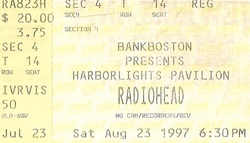 Radiohead / The Dandy Warhols / Teenage Fanclub on Aug 23, 1997 [463-small]