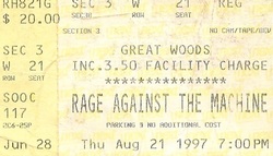 Rage Against The Machine / Wu-Tang Clan on Aug 21, 1997 [464-small]