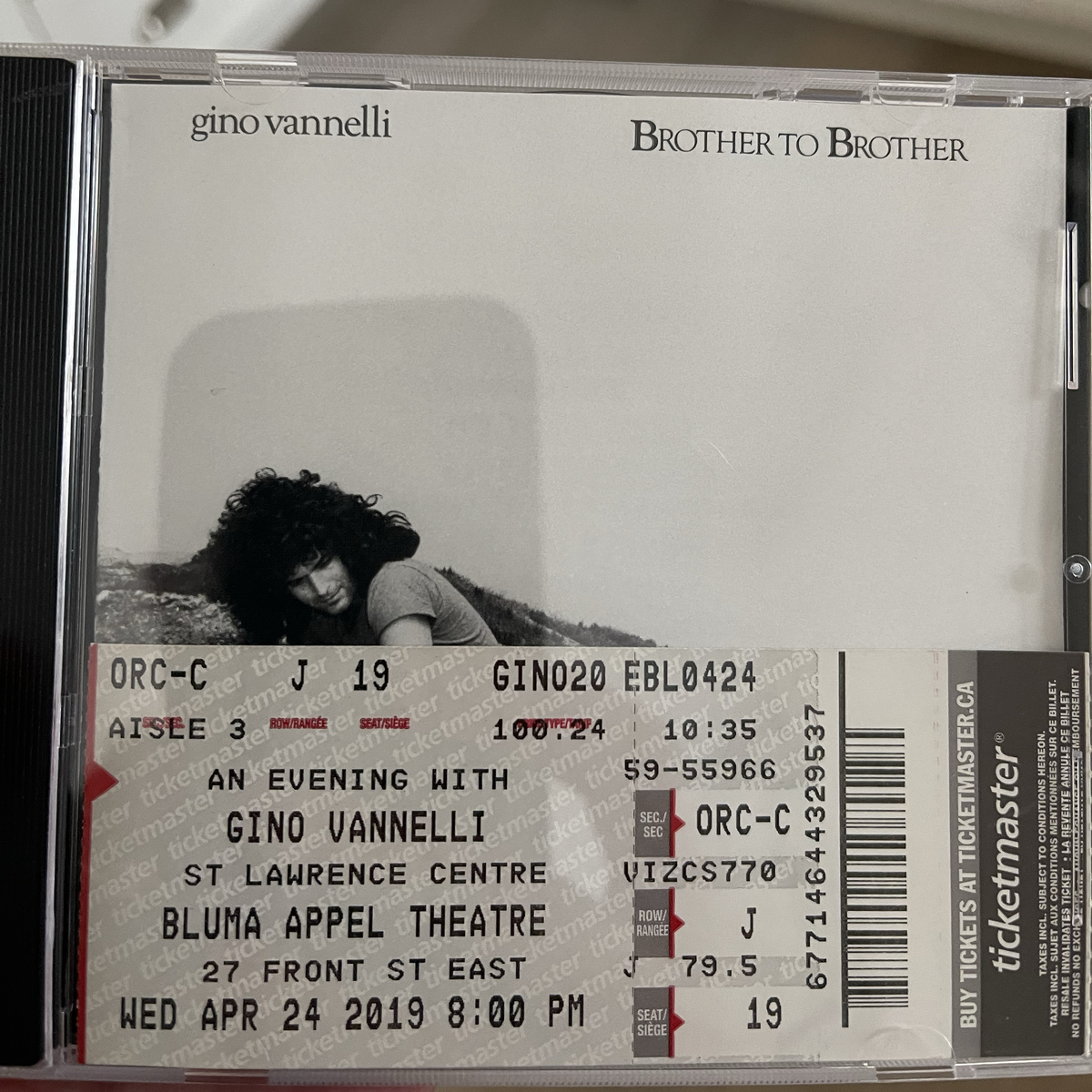 Gino Vannelli Concert & Tour History (Updated for 2024) Concert Archives