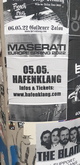 tags: Maserati, Hamburg, Hamburg, Germany, Gig Poster, Hafenklang - Maserati / Lost In Kiev on May 5, 2022 [729-small]