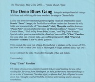 The Deno Blues Gang on May 25, 2000 [881-small]