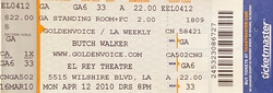 Butch Walker and the Black Widows / Butch Walker / Woolen / Eulogies on Apr 12, 2010 [587-small]