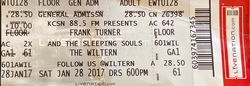 Will Varley / Arkells / Frank Turner / John K Samson on Jan 28, 2017 [592-small]
