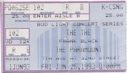 The The on Jun 25, 1993 [212-small]