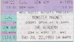 Monster Magnet  on Jul 22, 1993 [214-small]