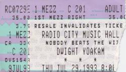 Dwight Yoakam / Suzy Bogguss on Jul 29, 1993 [216-small]