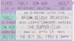 The Brian Setzer Orchestra on Oct 26, 1993 [227-small]