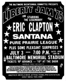 Eric Clapton / Santana / Pure Prairie League on Jul 3, 1977 [354-small]