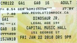 Dinosaur Jr. / MV & EE with The Golden Road / Lou Barlow on Jan 22, 2010 [428-small]